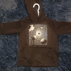 Old Navy Black Cosmic Graphic Hoodie